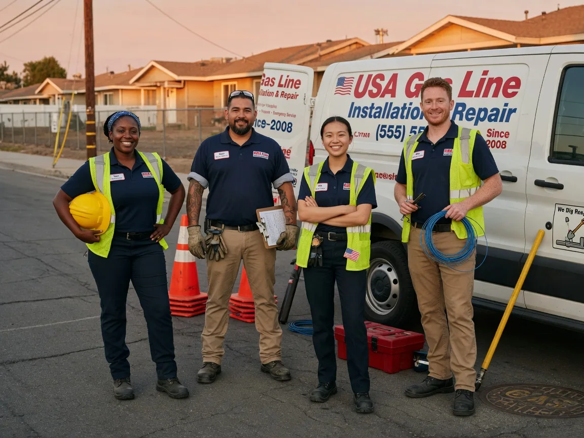 Gas Line Installation company in Clarksville, MI